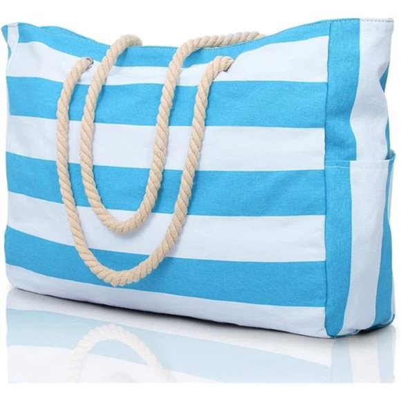 BEACH Bags for Women B-Blue - Picture 1 of 6